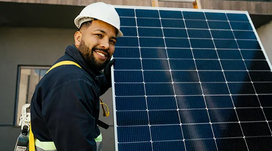 Electrician installing outlets and switches in Scarborough, ME home